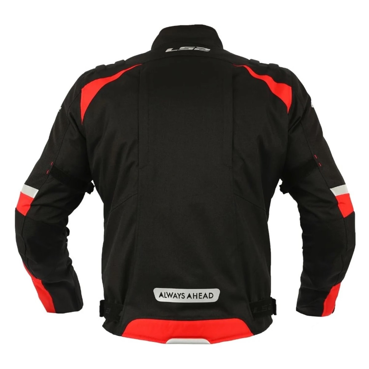 CHAQUETA LS2 SERRA MAN BLACK RED2