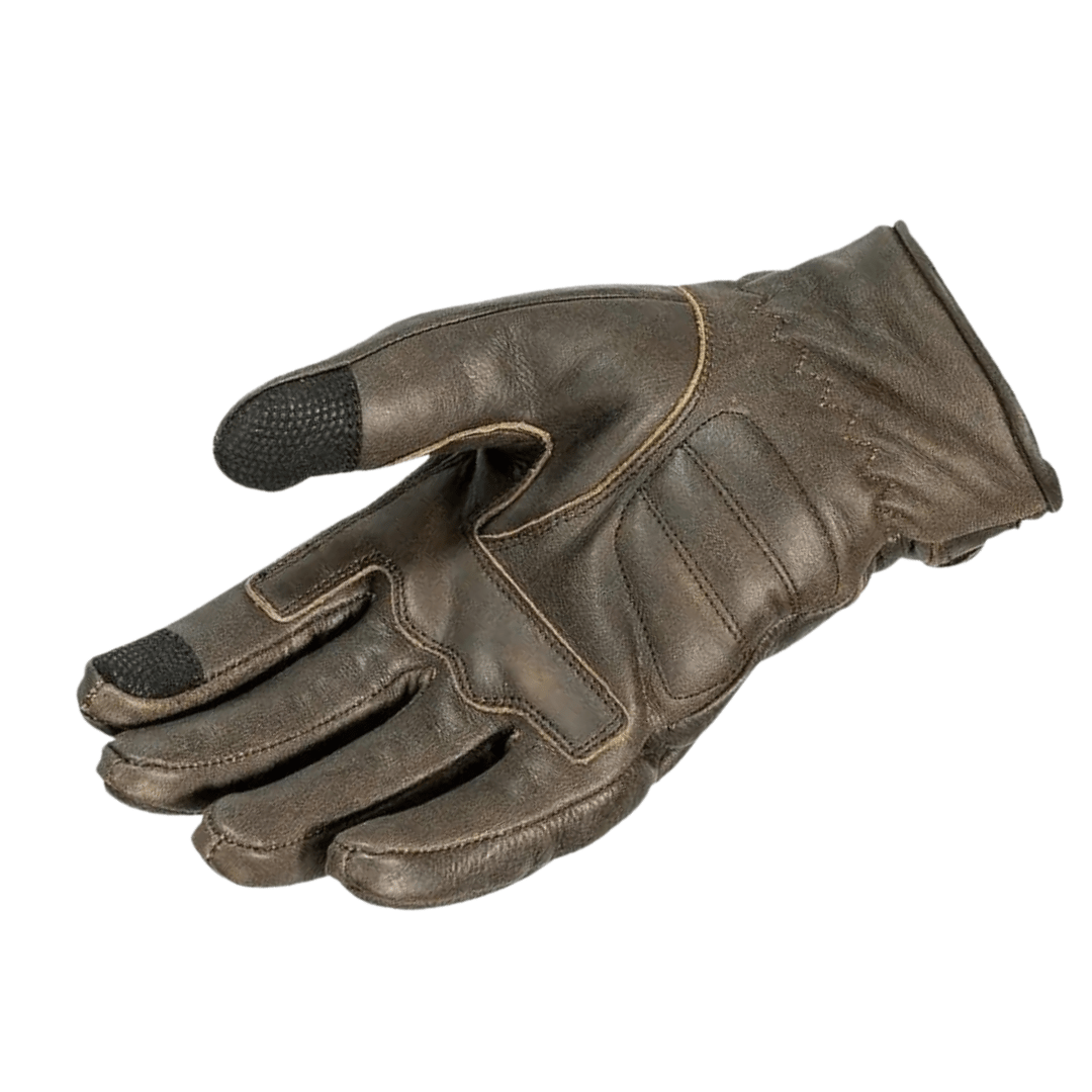 GUANTES LS2 JAZZ CAFÉ CUERO INVIERNO2