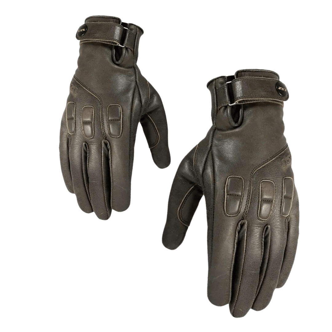 GUANTES LS2 JAZZ CAFÉ CUERO INVIERNO1
