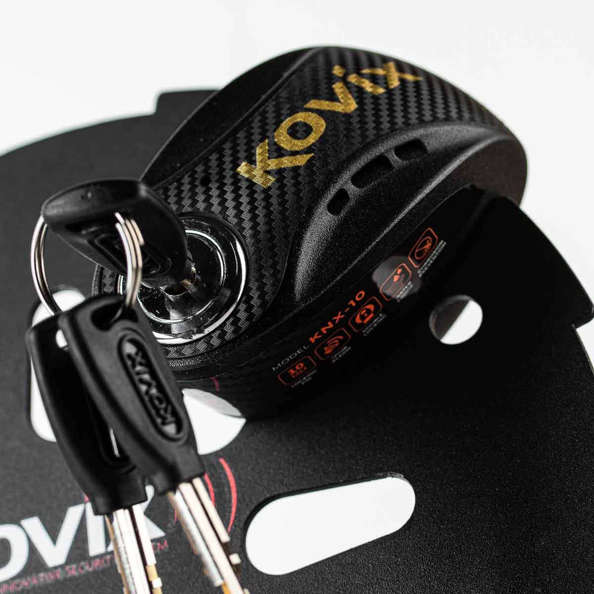 CANDADO KOVIX KNX10 CON ALARMA8