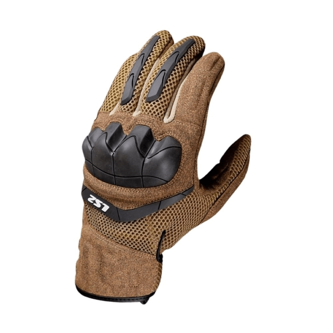 GUANTE LS2 KUBRA CAFÉ2