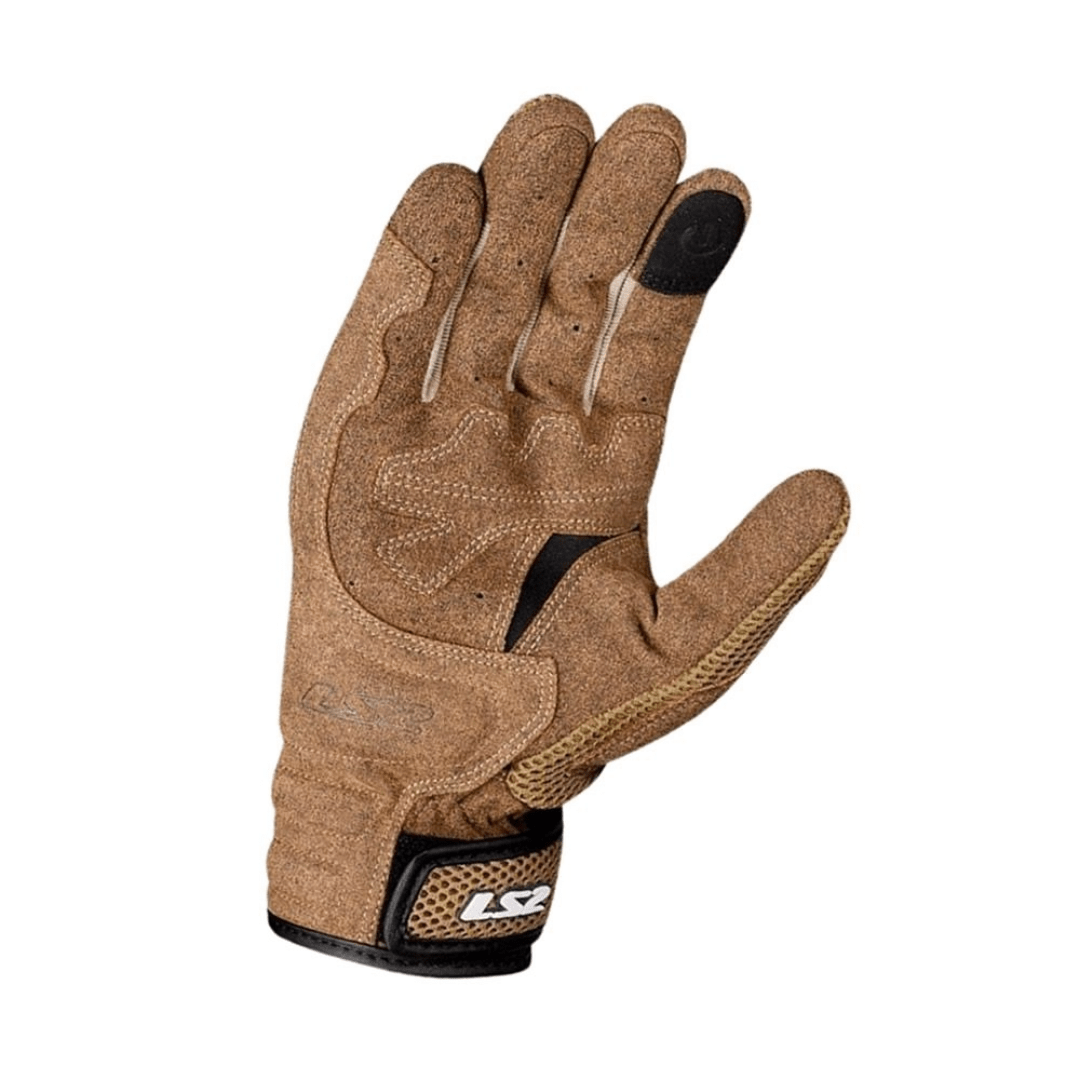GUANTE LS2 KUBRA CAFÉ3