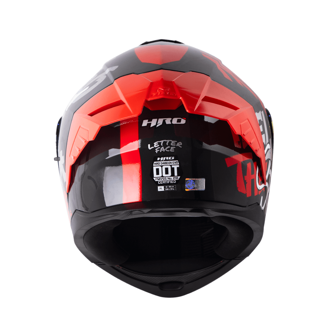 CASCO HRO 3480DV LETTER FACE RED BLACK4