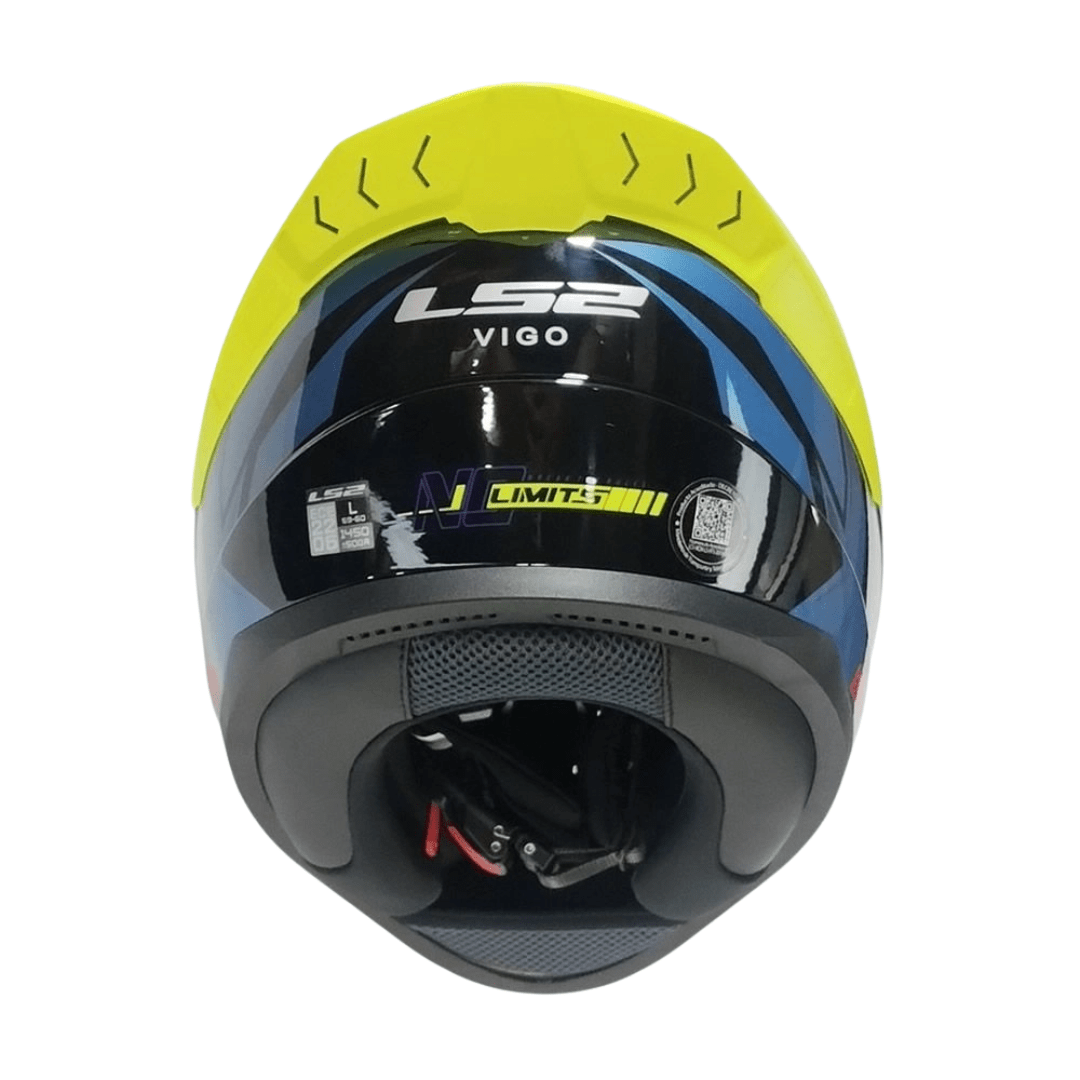 LS2 FF810 VIGO LIMITS BLUE YELLOW6
