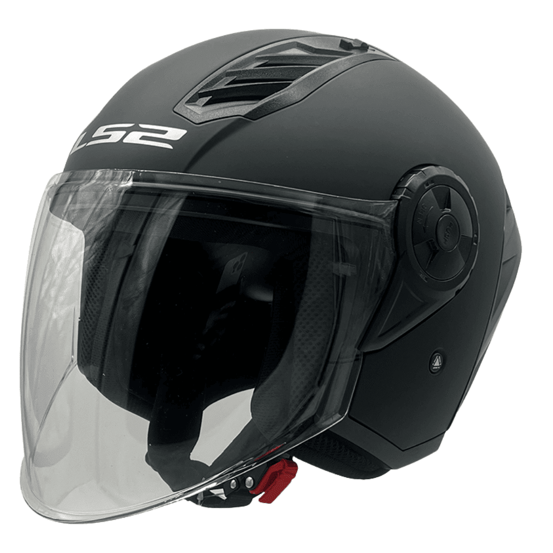 CASCO LS2 OF616 AIRFLOW II MATTE BLACK1