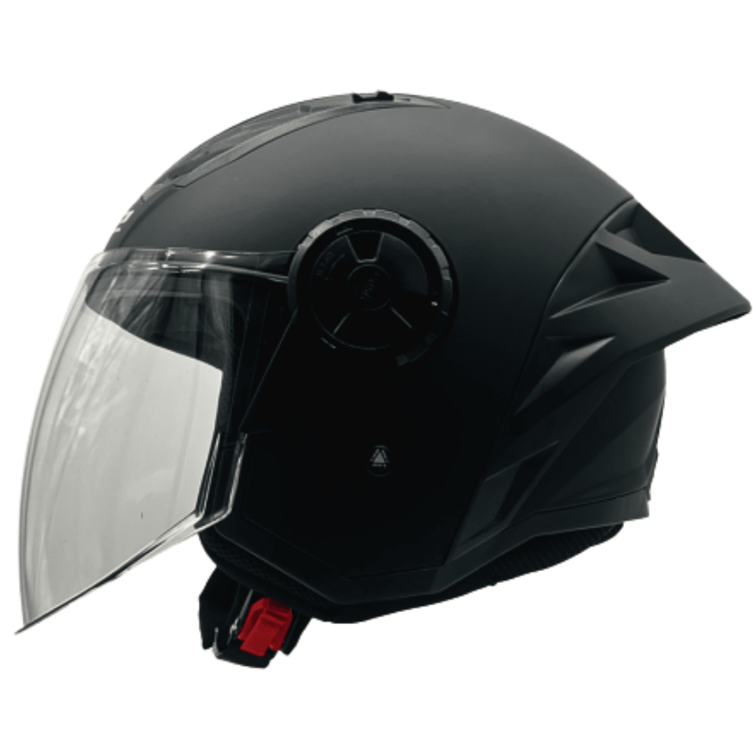 CASCO LS2 OF616 AIRFLOW II MATTE BLACK2