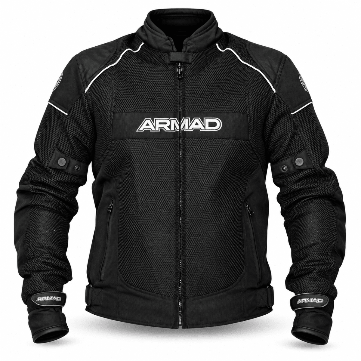 CHAQUETA ARMAD MESH BLACK MEN2
