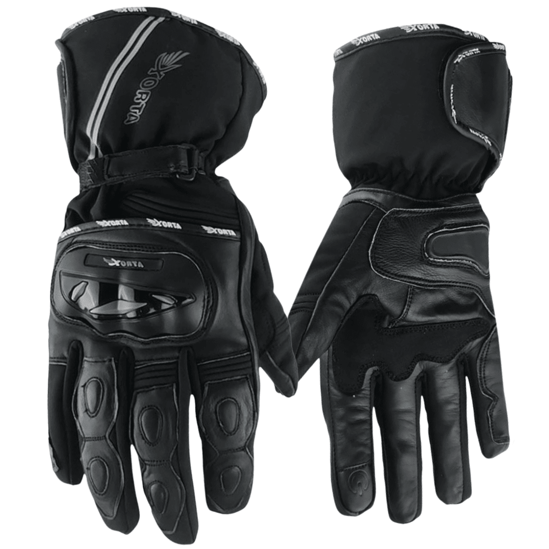 GUANTES ATROX MIG CE4001 CUERO TEXTIL BLACK INVIERNO1