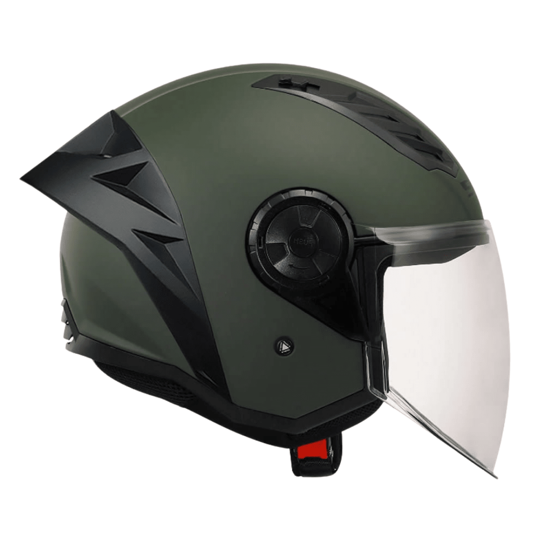 CASCO LS2 OF616 AIRFLOW II GREEN MILITARY5