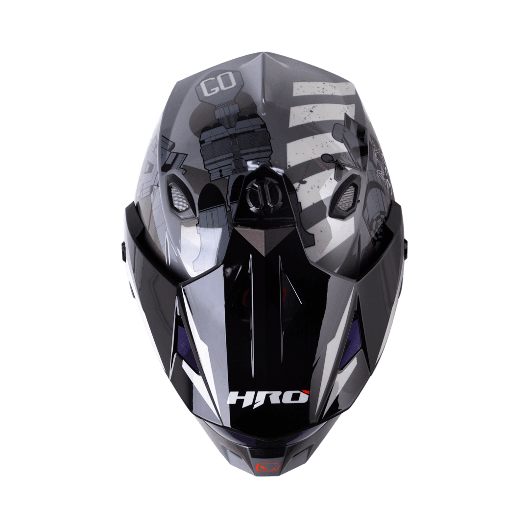 CASCO MULTIPROPOSITO HRO MX-330 SPACE RACE GRAY2