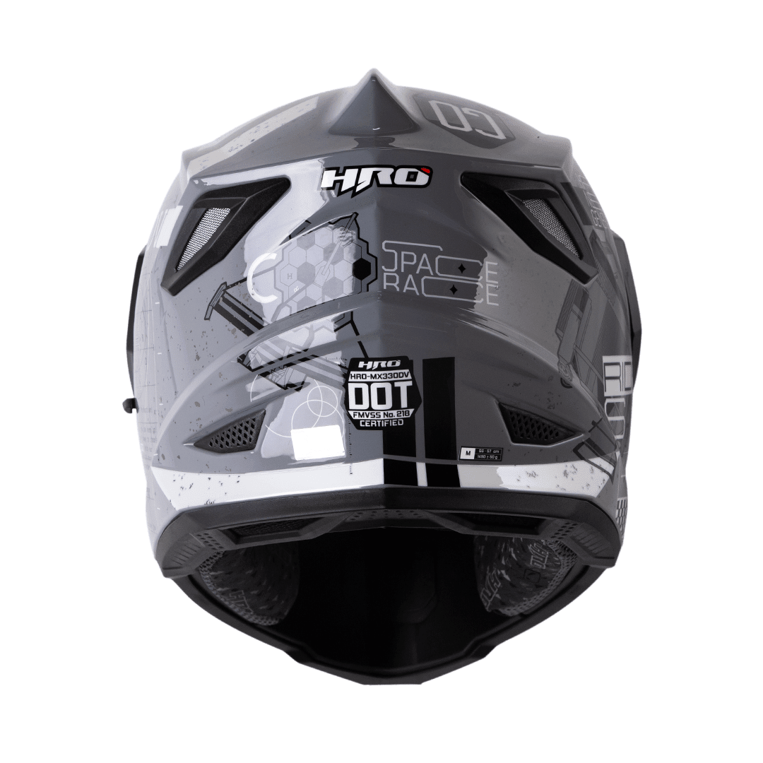 CASCO MULTIPROPOSITO HRO MX-330 SPACE RACE GRAY3