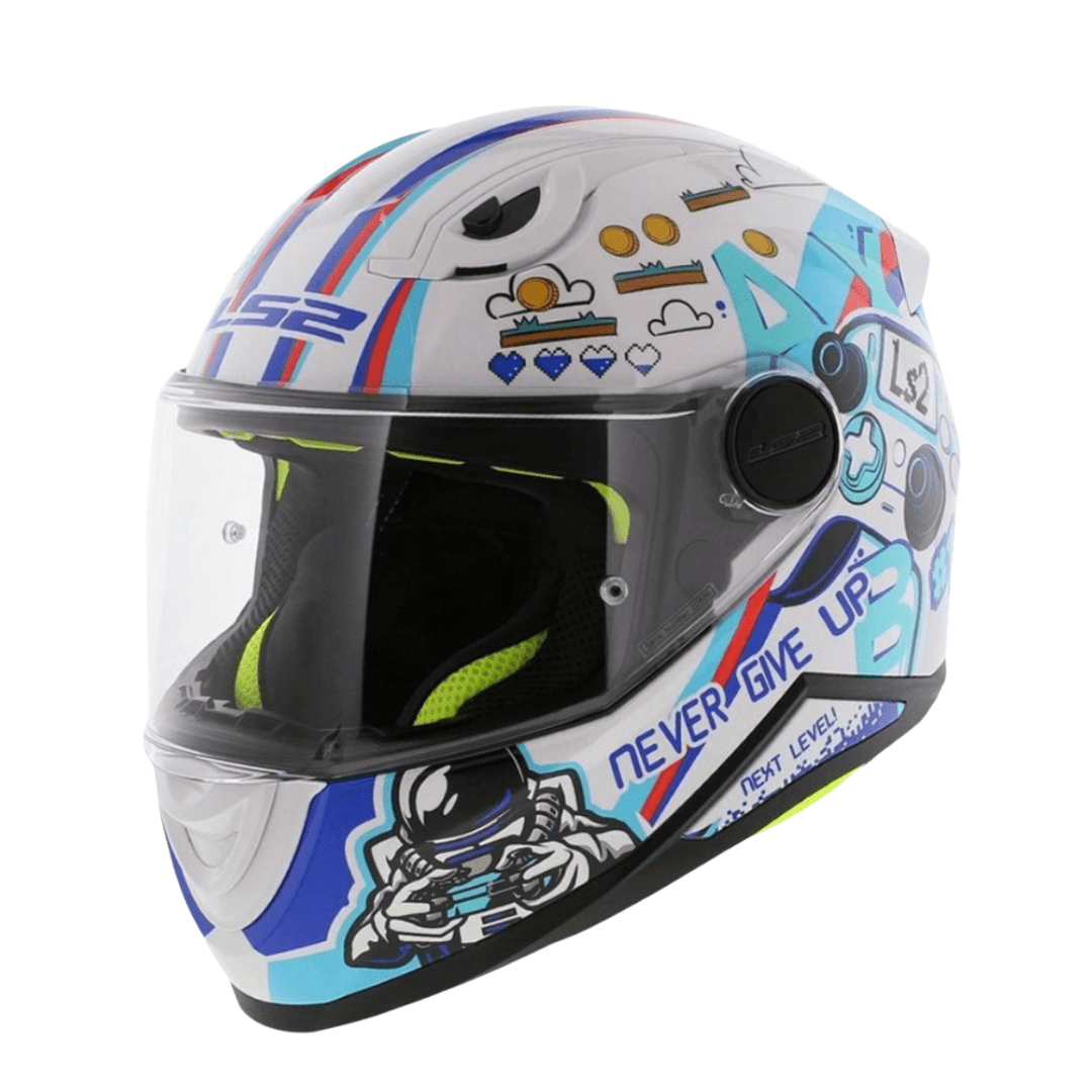 CASCO LS2 FF812 KIDS NEXT LEVEL WHITE1
