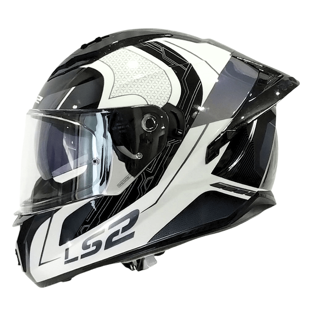 CASCO LS2 FF806 FUSION NEXUS WHITE GRAY3