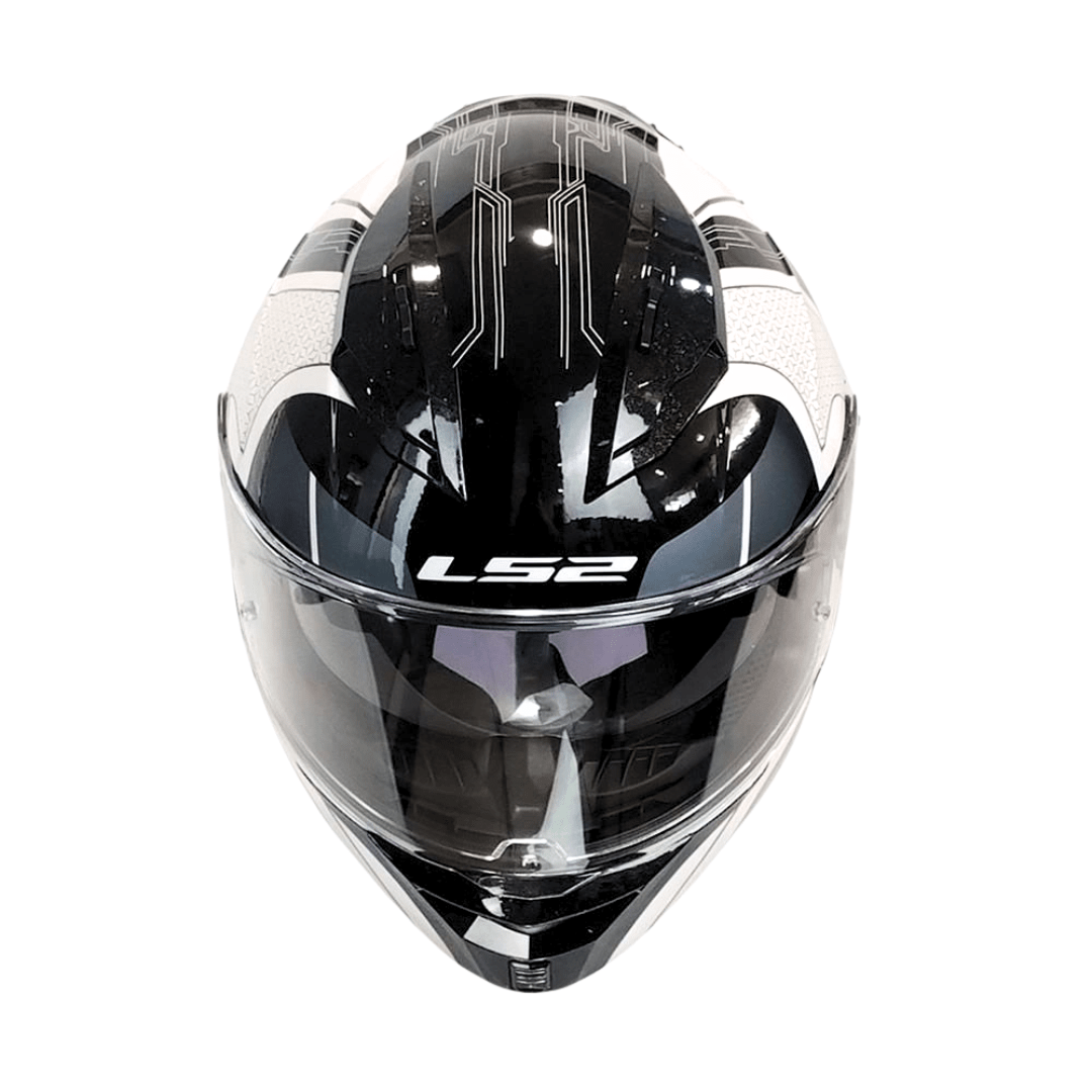 CASCO LS2 FF806 FUSION NEXUS WHITE GRAY5