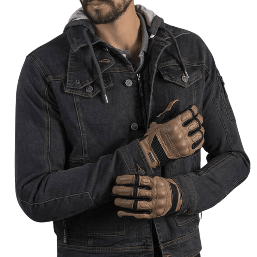 CHAQUETA LS2 OAKY JEANS BLACK MEN4