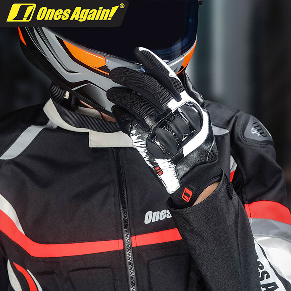 GUANTES ONES AGAIN MG30 WHITE BLACK3