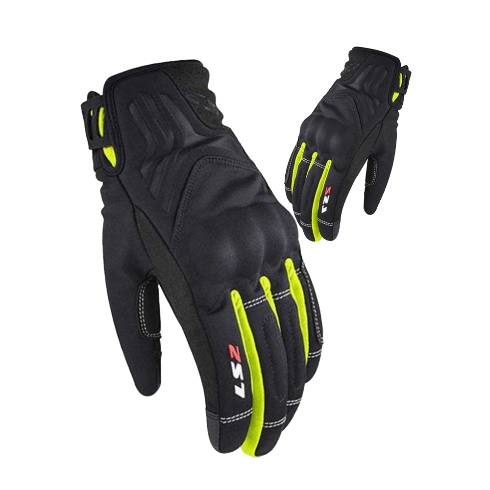 GUANTES LS2 JET II LADY YELLOW1