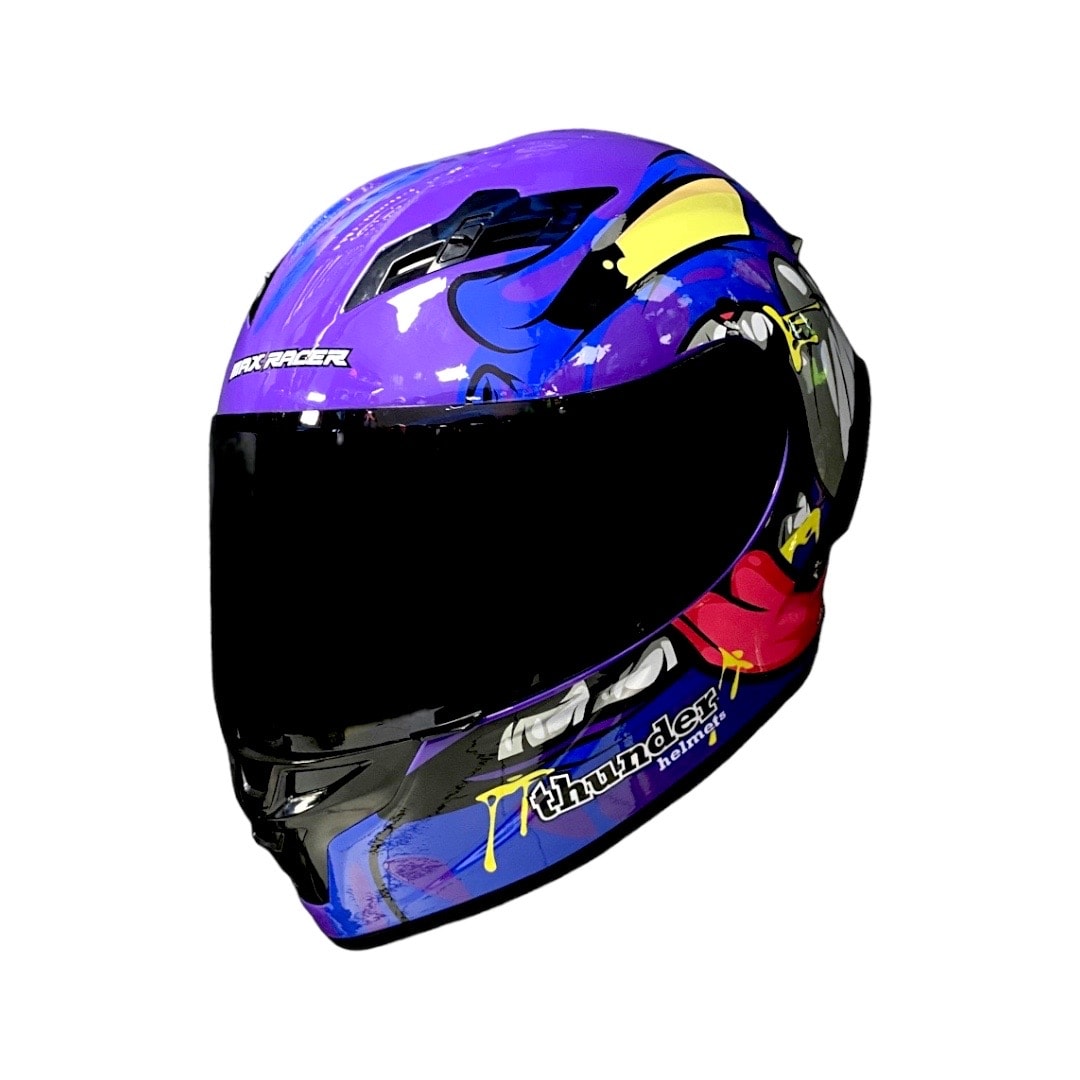 CASCO MAX EVO CARTOON PURPLE2