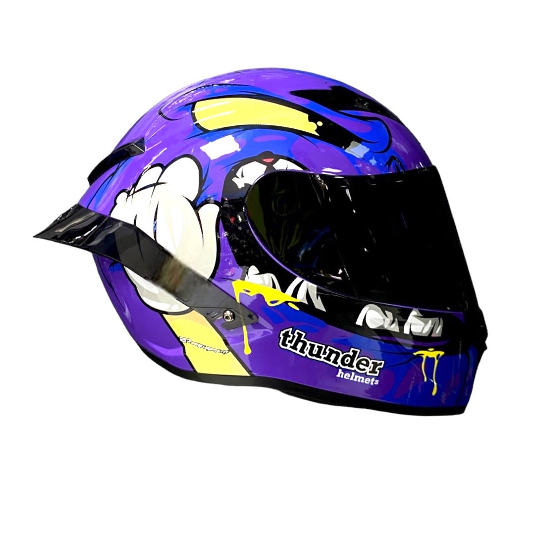 CASCO MAX EVO CARTOON PURPLE4