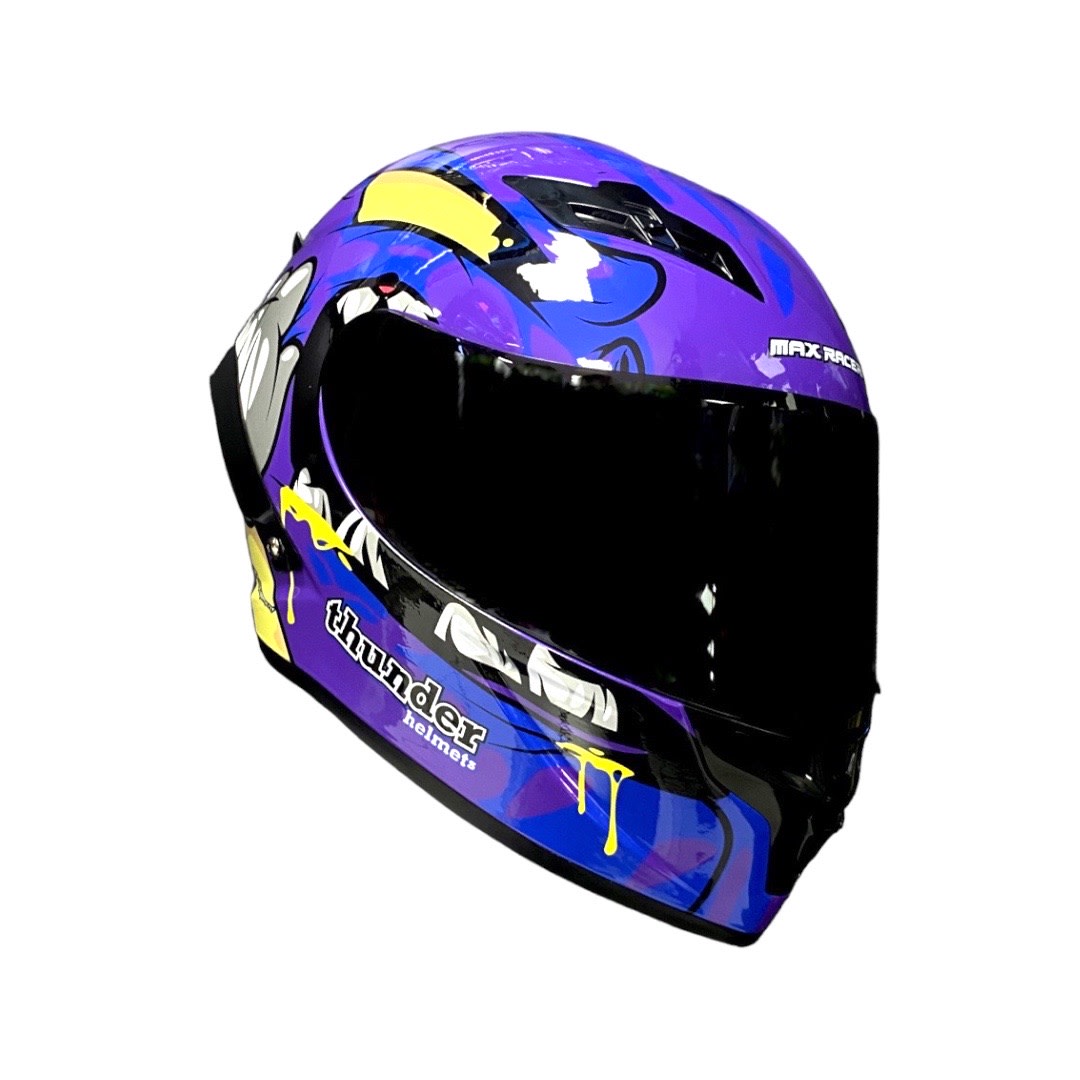 CASCO MAX EVO CARTOON PURPLE5