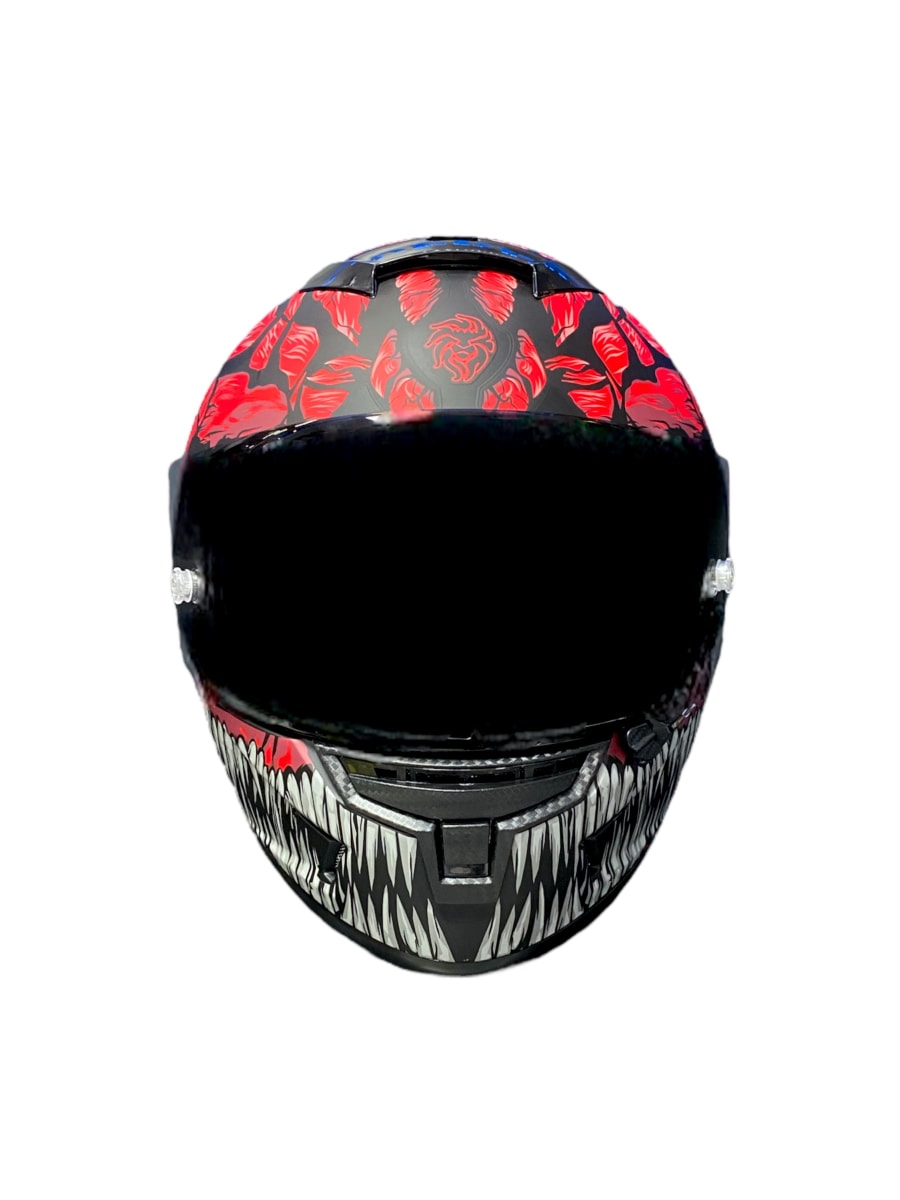 CASCO MAX VENOM RED RACER3