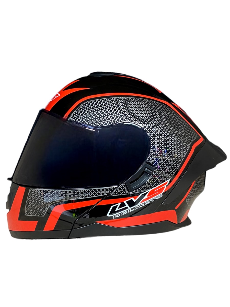 CASCO ABATIBLE LVS RED LINE6