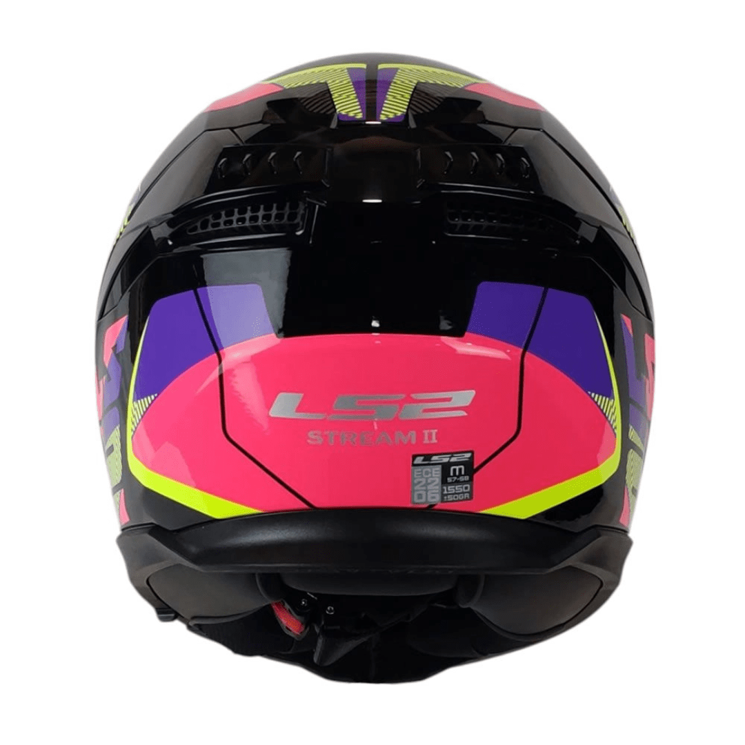 CASCO LS2 FF808 STREAM II ROAD PINK YELLOW5