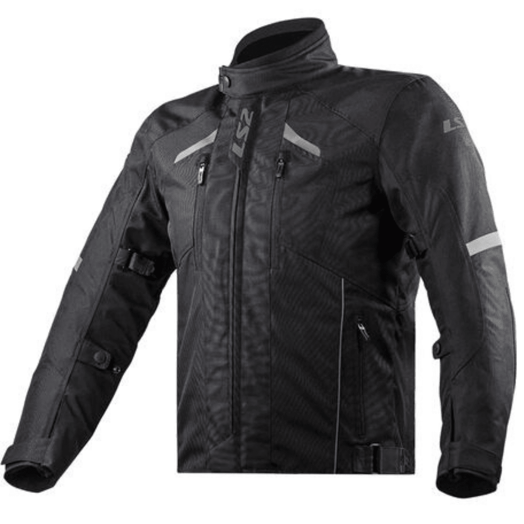 CHAQUETA LS2 SERRA EVO BLACK MAN1