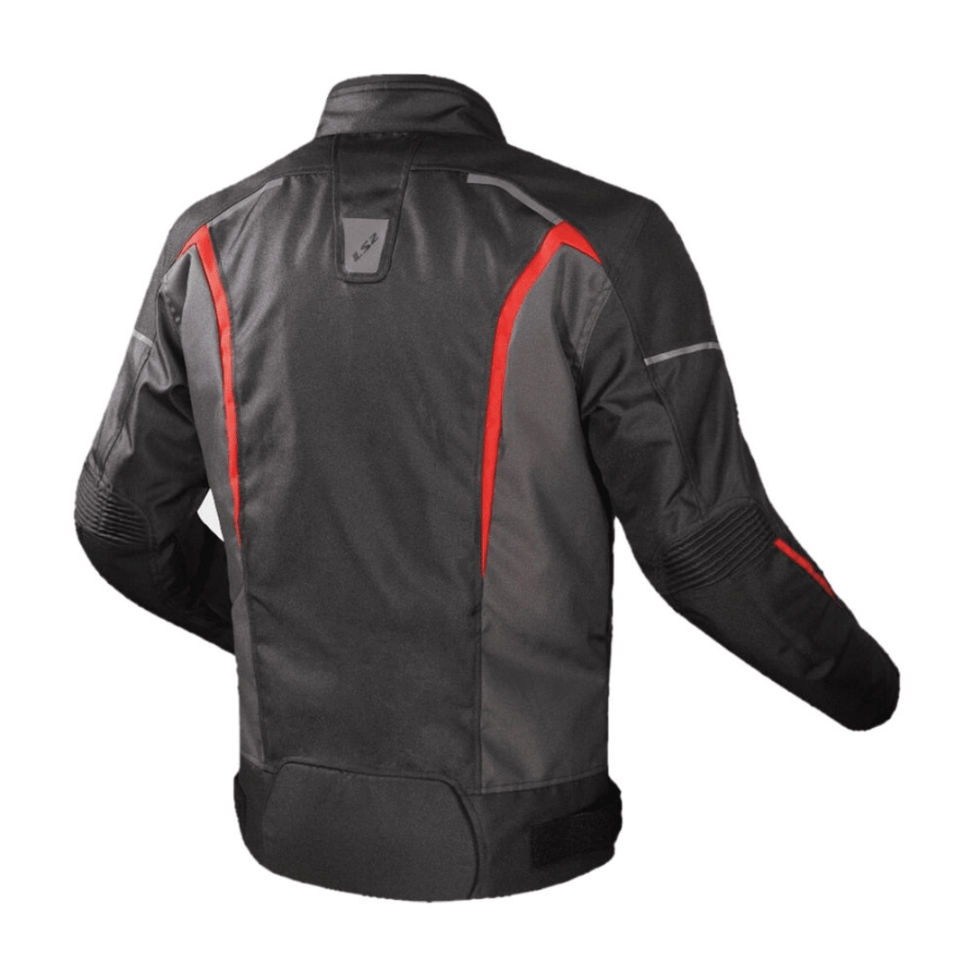 CHAQUETA LS2 SEPANG BLACK RED2