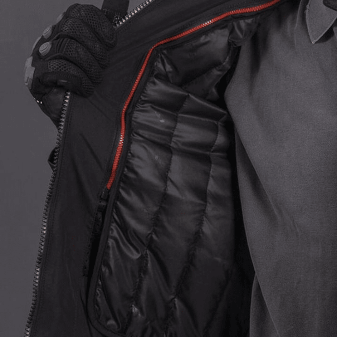 CHAQUETA LS2 SEPANG BLACK RED3