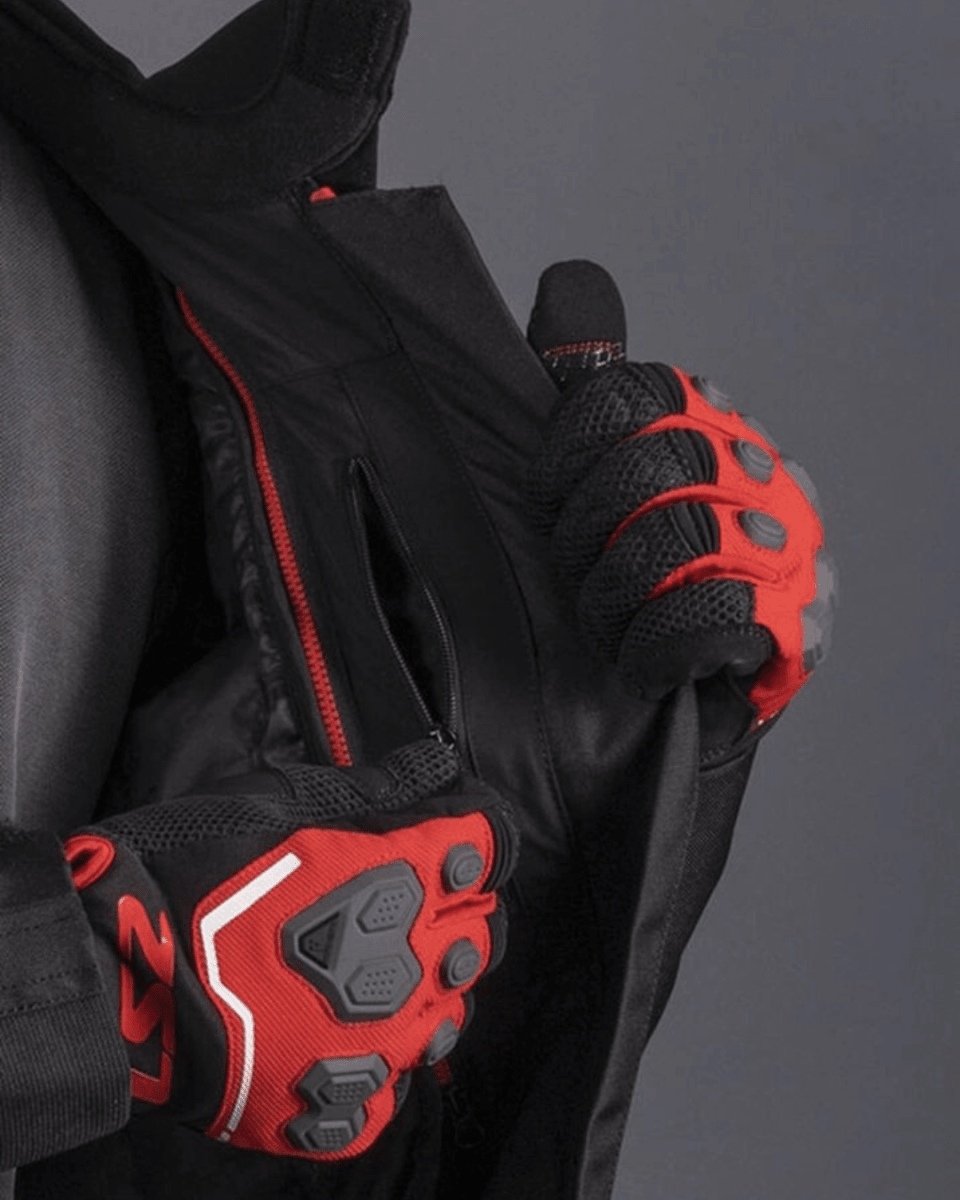 CHAQUETA LS2 SEPANG BLACK GRAY6