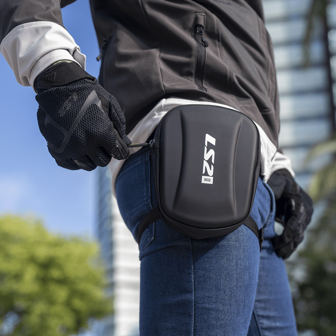 MUSLERA RIGIDA LS2 SHIELD BLACK4