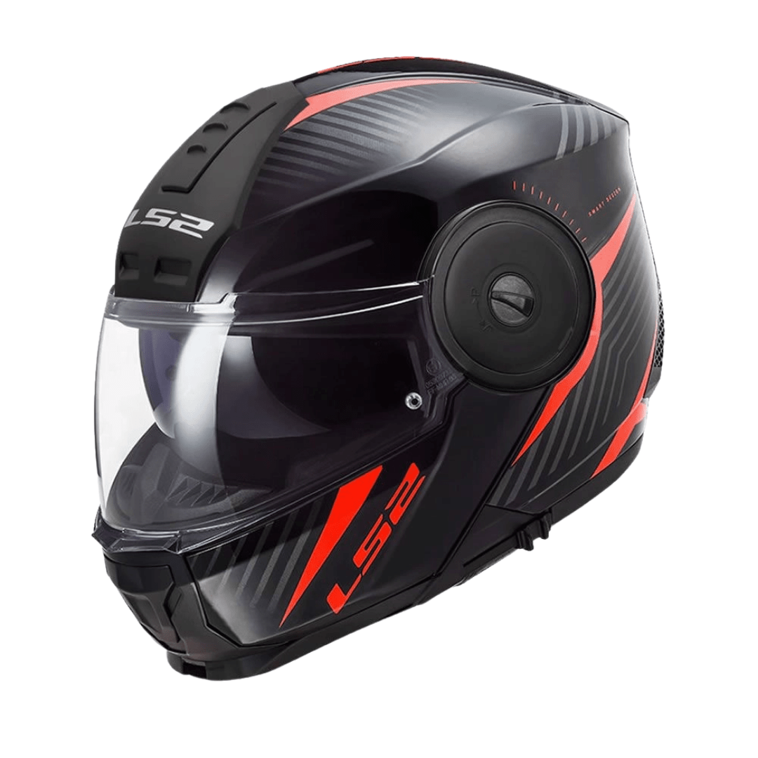 CASCO LS2 FF902 SCOPE II SKID BLACK RED1