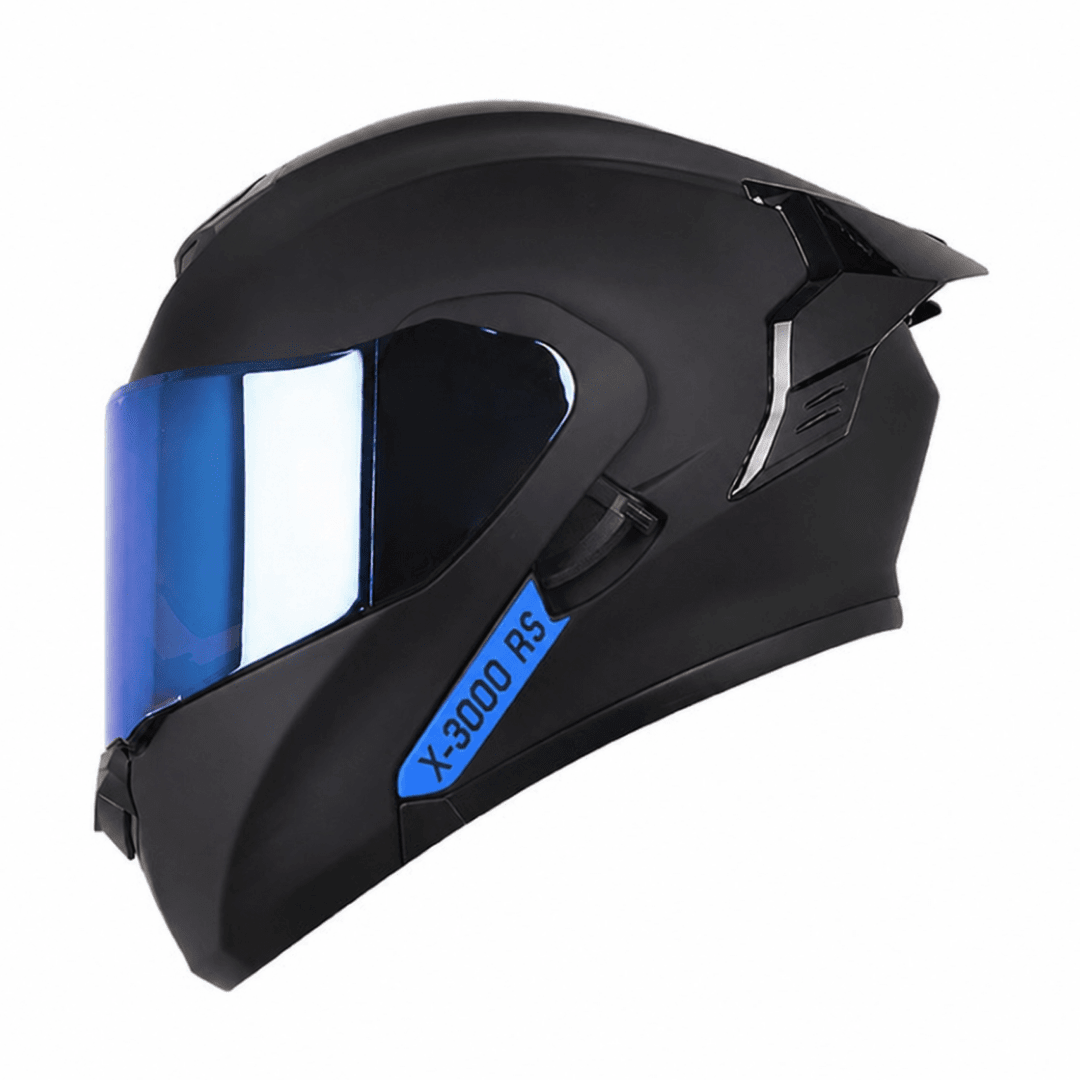 CASCO ABATIBLE XONE 3000RS SOLID BLACK BLUE TYPE BLACK1