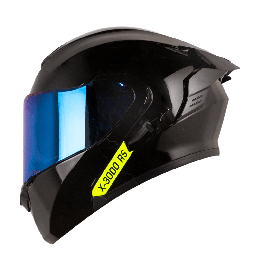 CASCO ABATIBLE XONE 3000RS SOLID BLACK YELLOW1