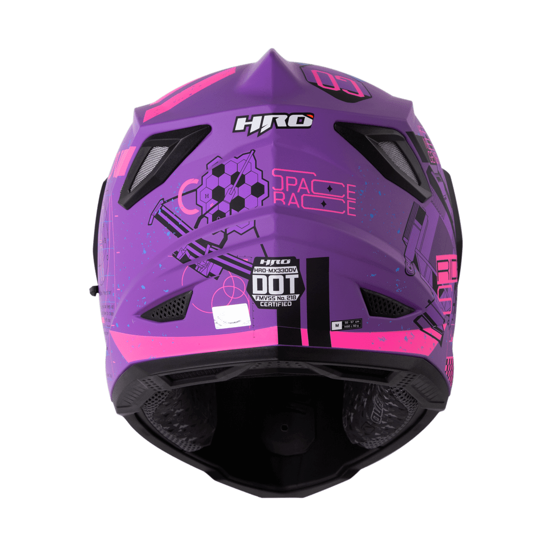 CASCO MULTIPROPÓSITO HRO MX330 SPACE RACE PINK3