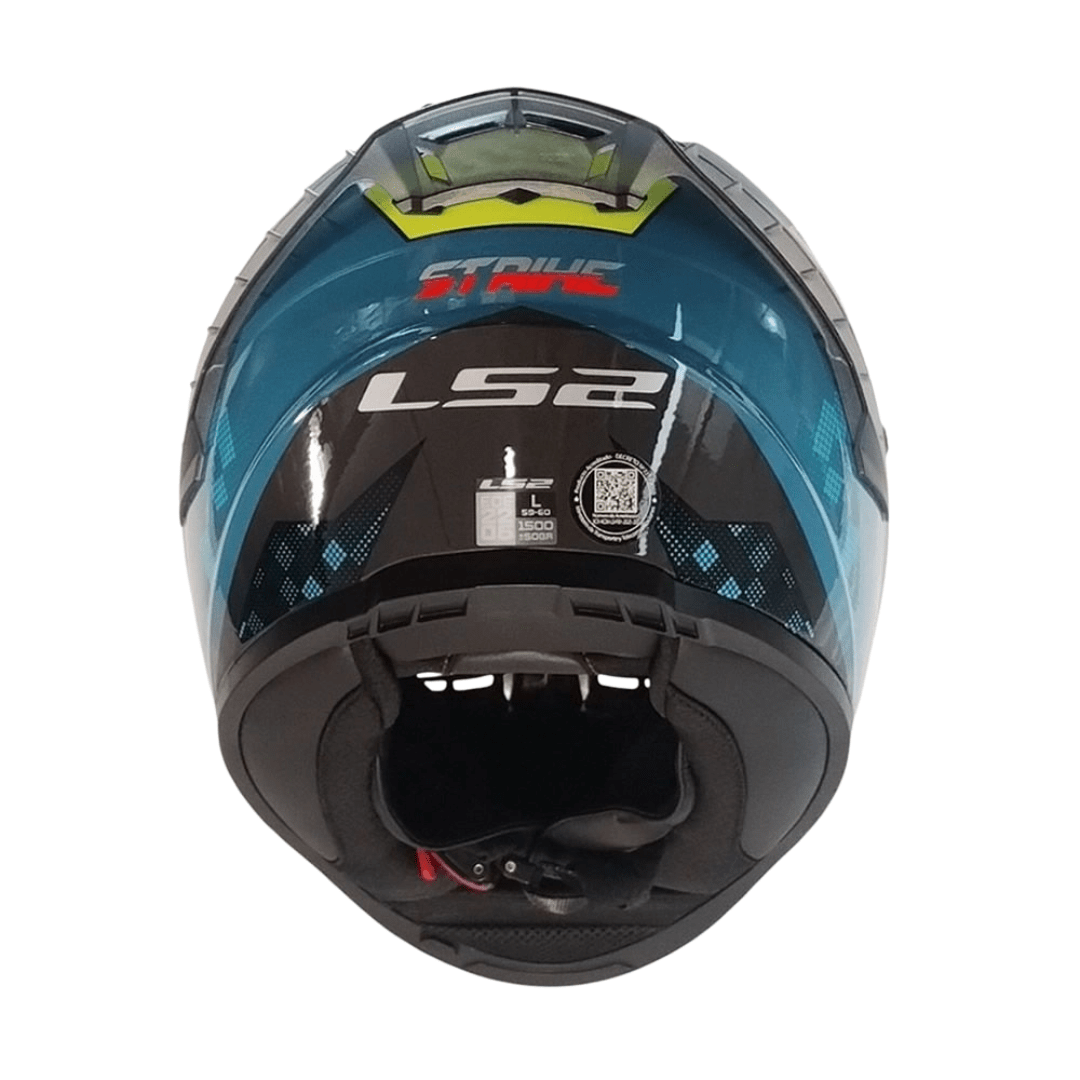 CASCO LS2 FF816 COSMOS STRIKE BLUE YELLOW5