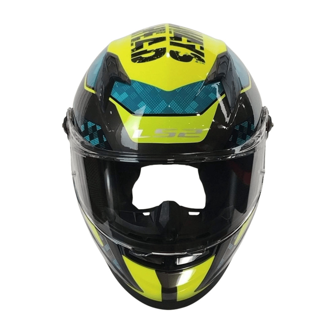 CASCO LS2 FF816 COSMOS STRIKE BLUE YELLOW6