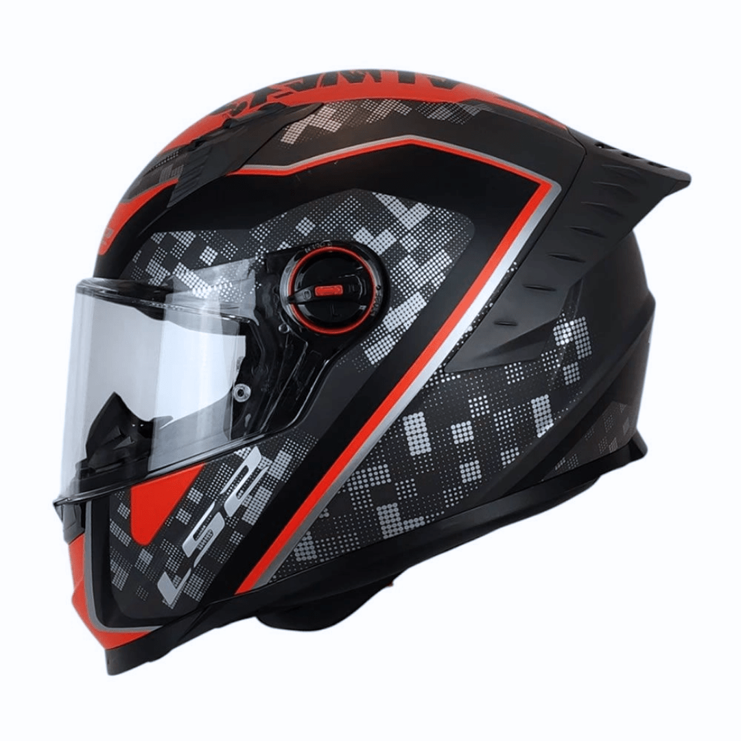 CASCOS LS2 FF816 COSMOS STRIKE MATTE RED3