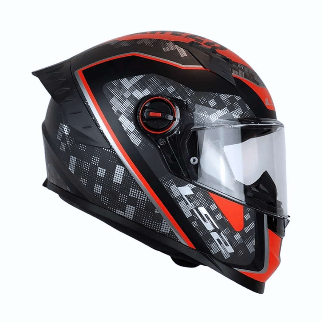 CASCOS LS2 FF816 COSMOS STRIKE MATTE RED4