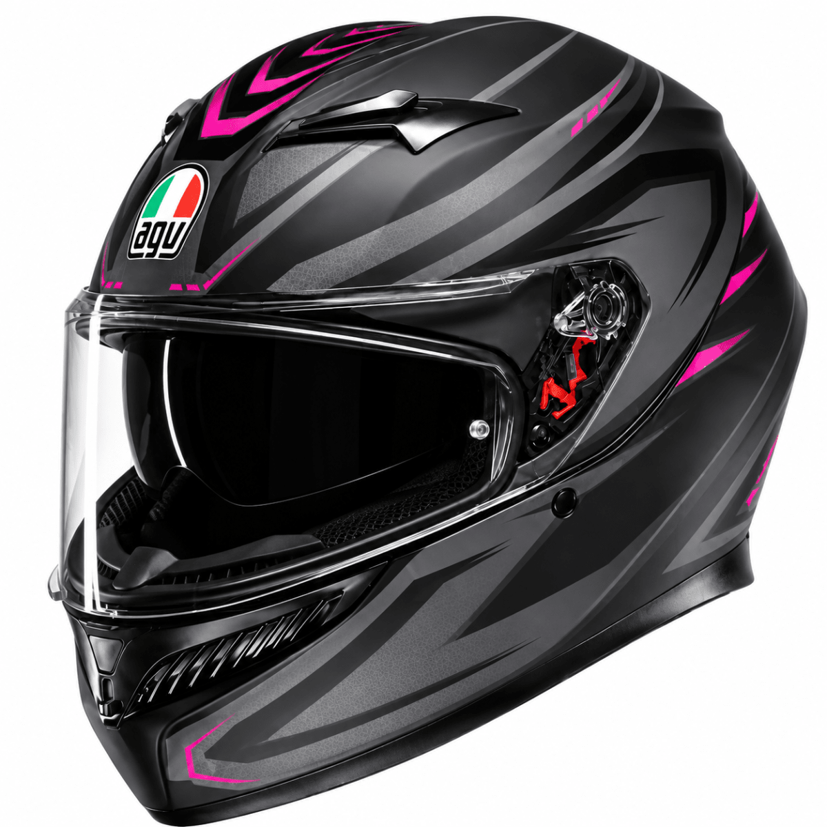 CASCO AGV K3 SYTH BLACK PINK3