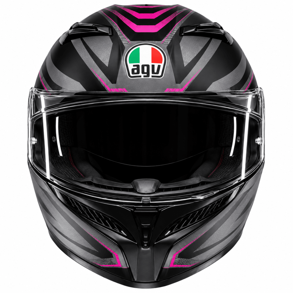 CASCO AGV K3 SYTH BLACK PINK4