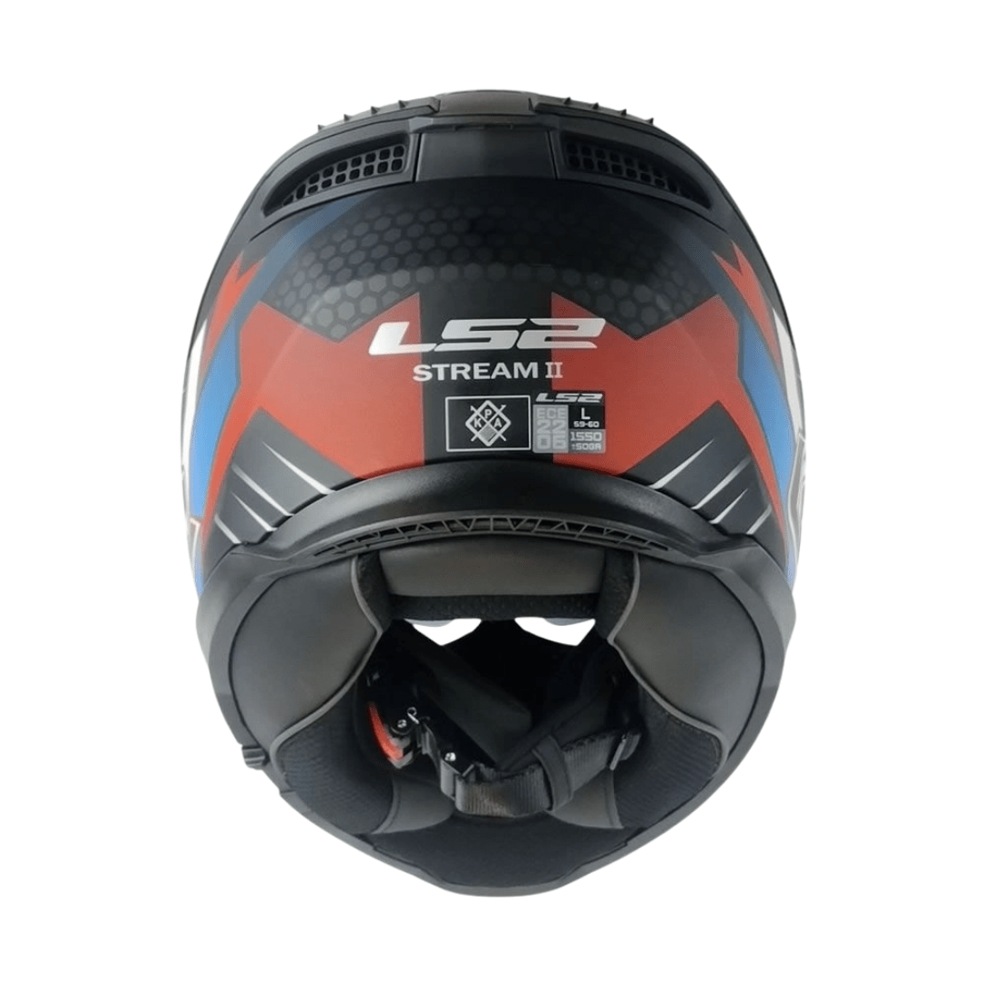 CASCO LS2 FF808 STREAM II TINUX BLUE RED MATTE6