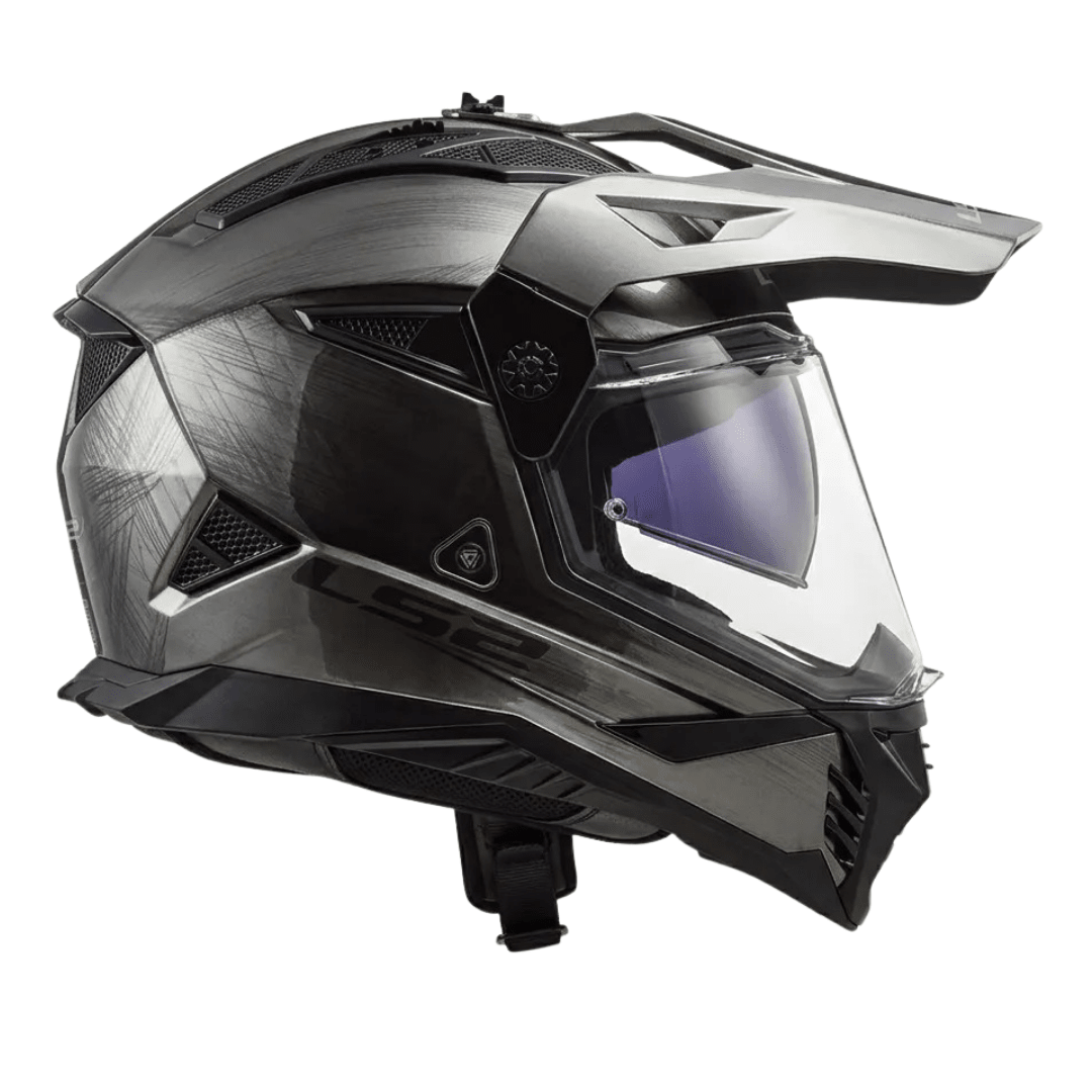 CASCO LS2 MULTIPROPOSITO MX702 PIONEER II JEANS TITANIUM2
