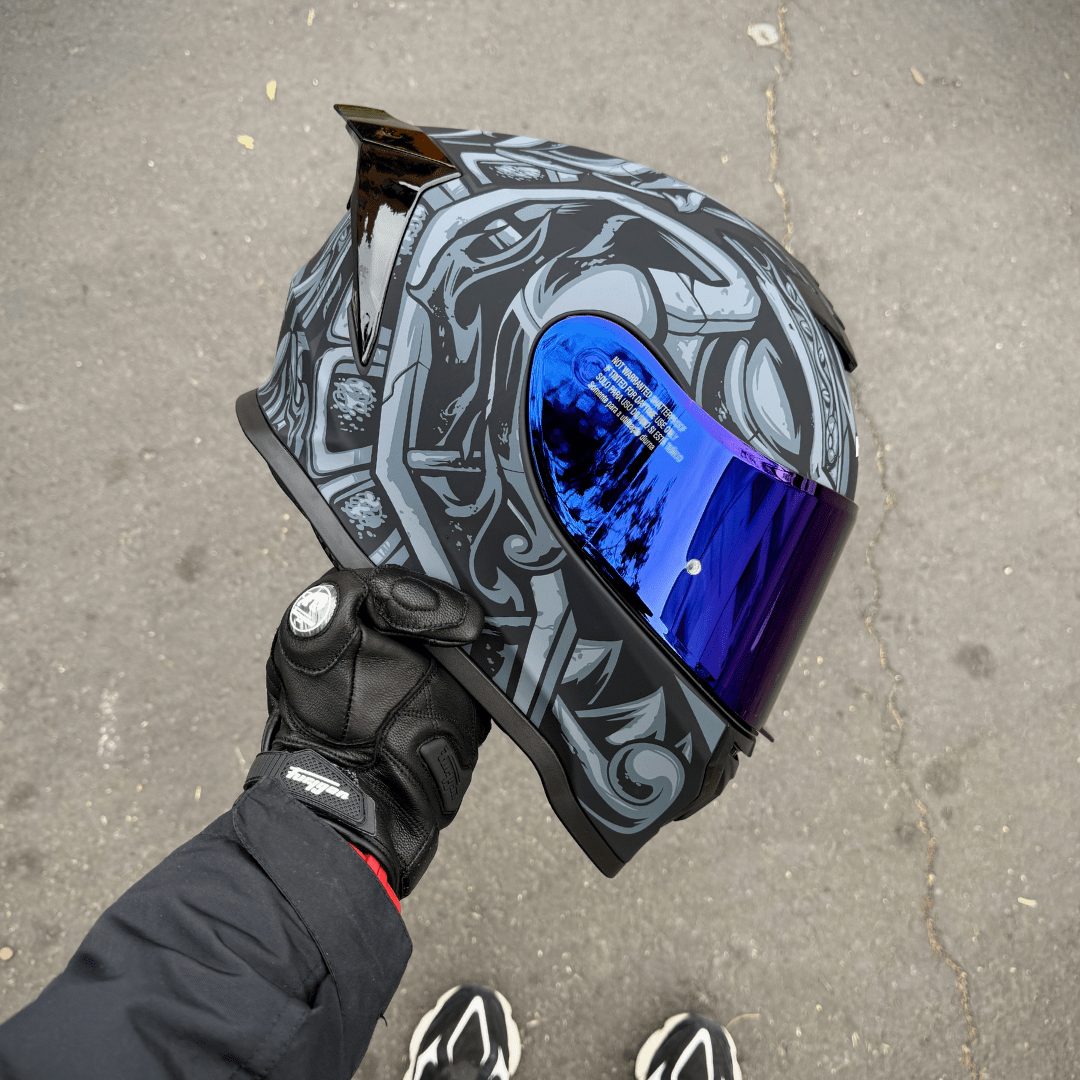 CASCO HRO 506 TRIBAL BLACK GRAY4