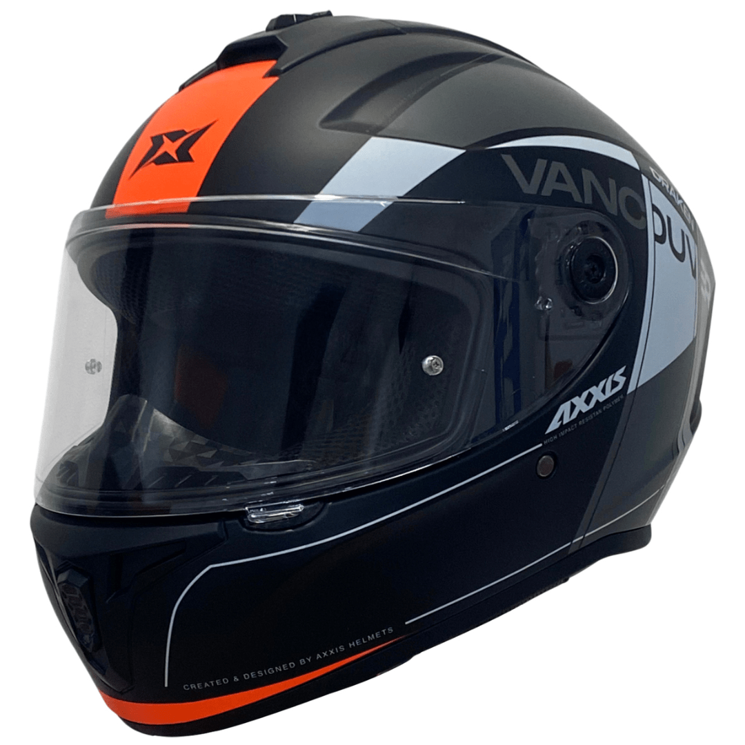 CASCO AXXIS DRAKEN S VANCOUVER B4 MATTE GRAY ORANGE3
