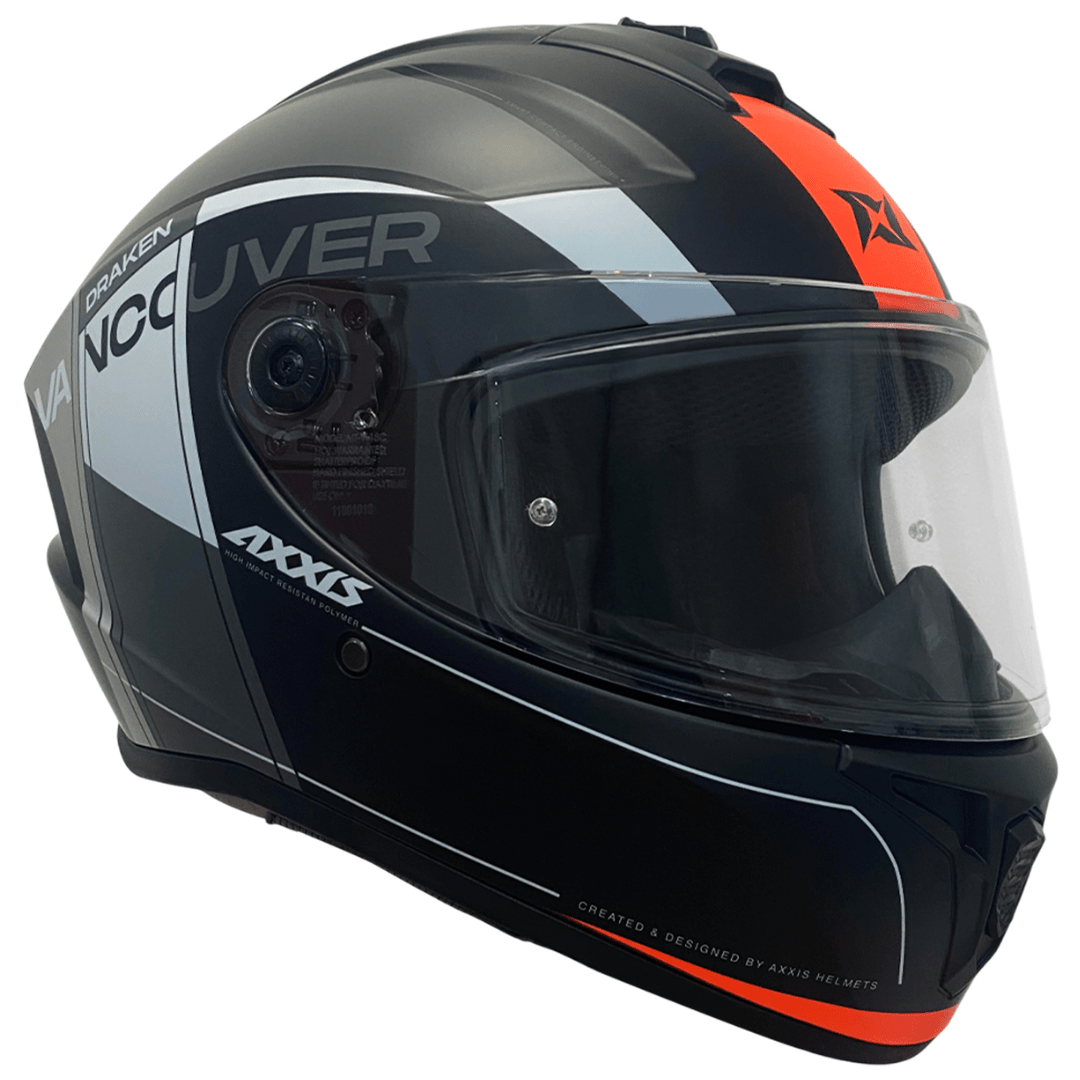 CASCO AXXIS DRAKEN S VANCOUVER B4 MATTE GRAY ORANGE4