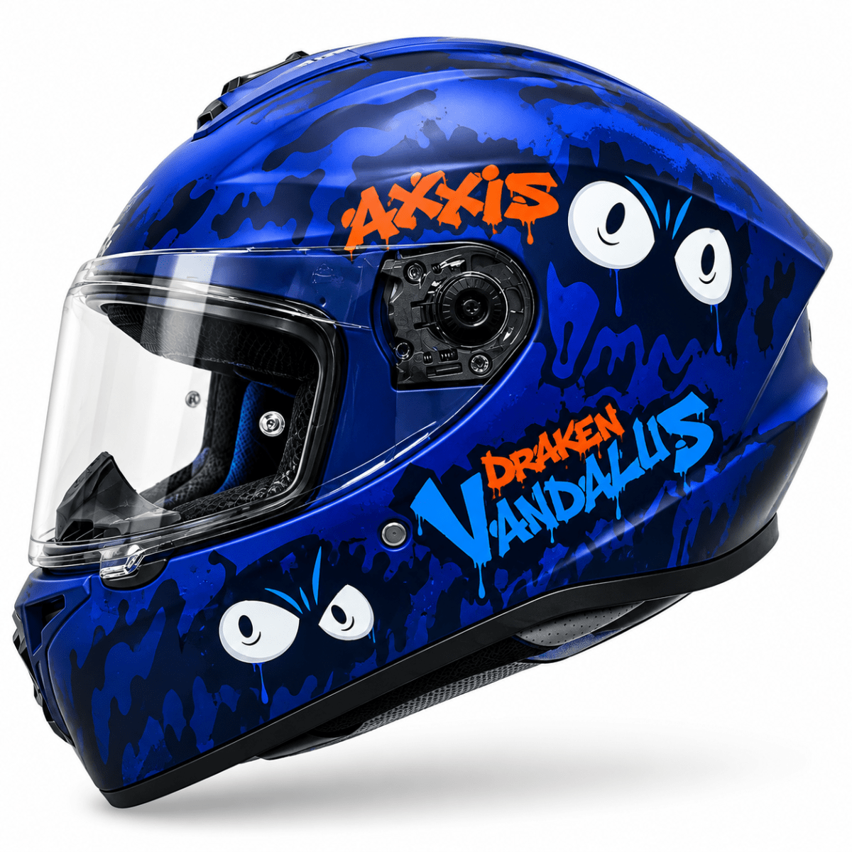 CASCO AXXIS DRAKEN VANDALUS C27 BLUE MATTE3
