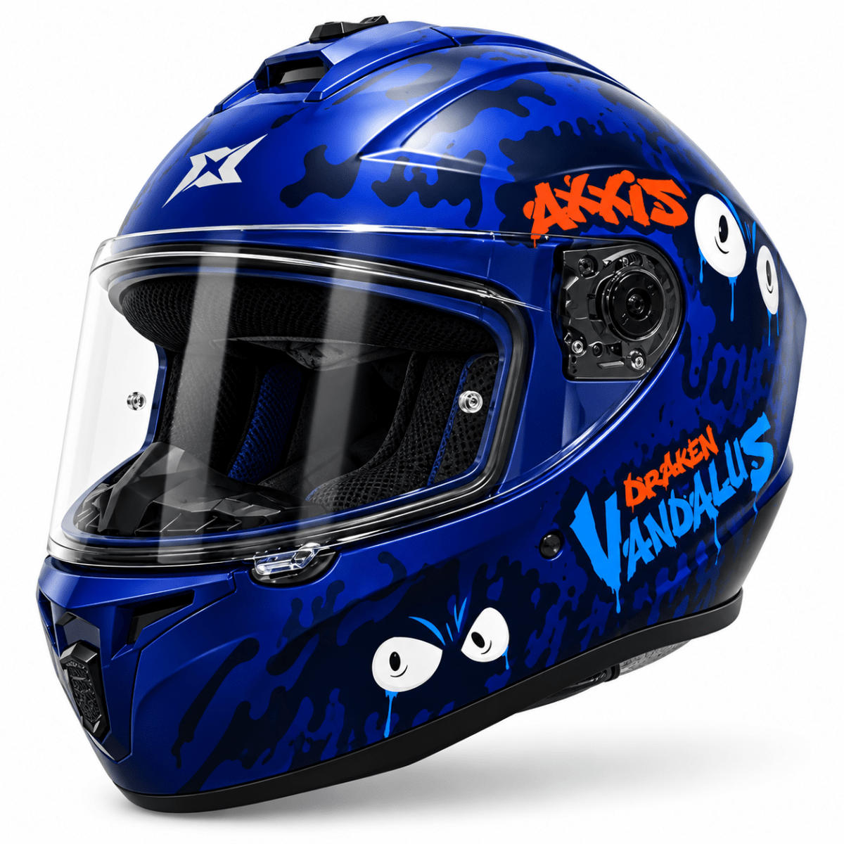 CASCO AXXIS DRAKEN VANDALUS C27 BLUE MATTE1