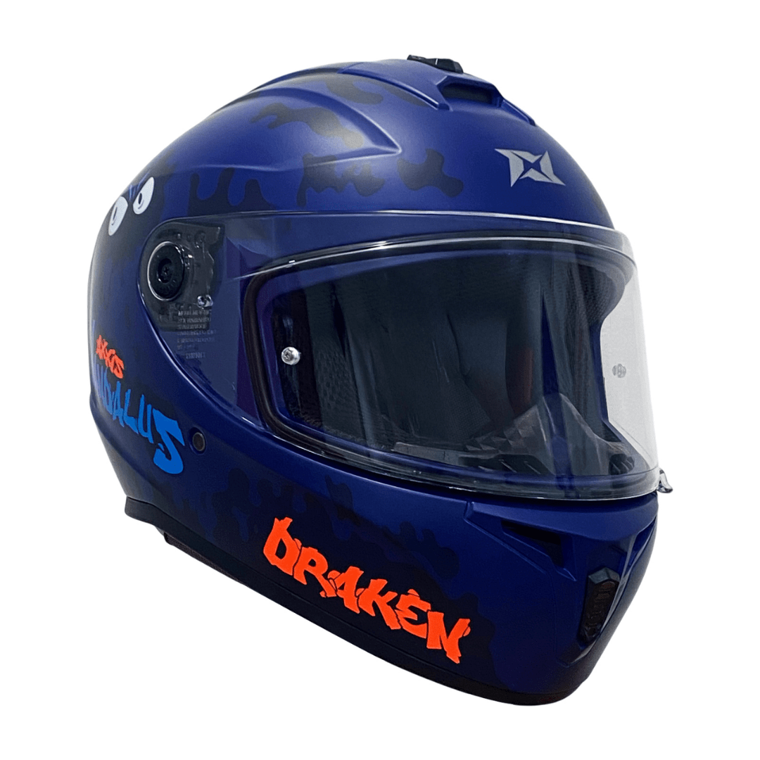 CASCO AXXIS DRAKEN VANDALUS C27 BLUE MATTE4